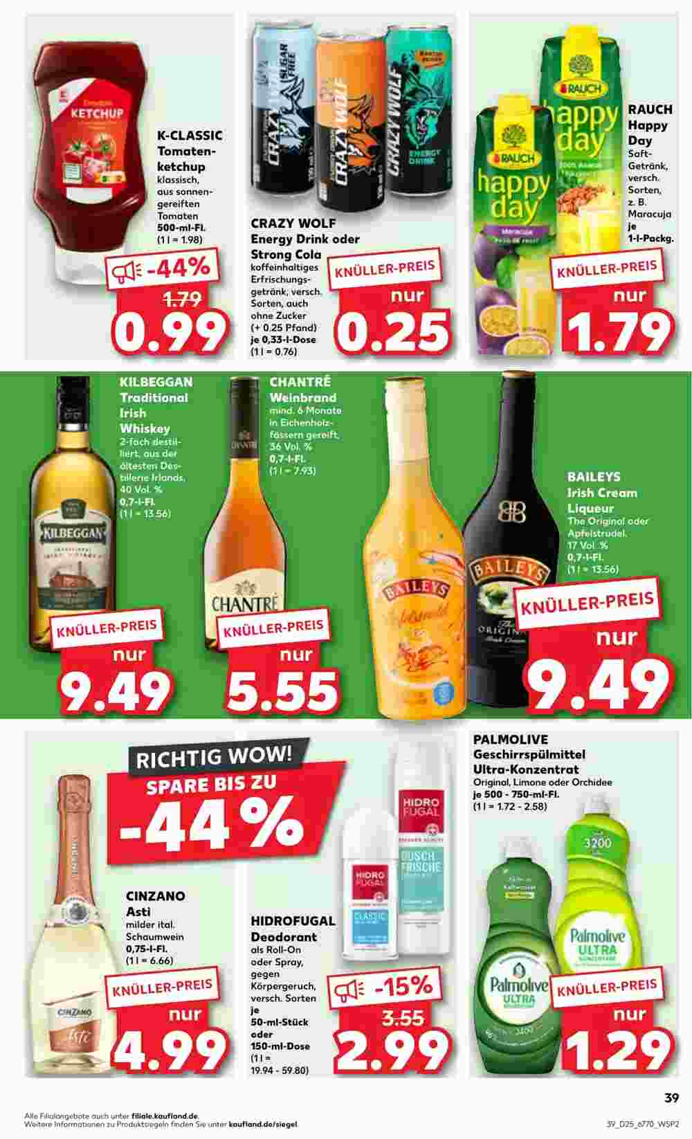 Kaufland Prospekt (ab 19.06.2024) zum Blättern - Seite 39