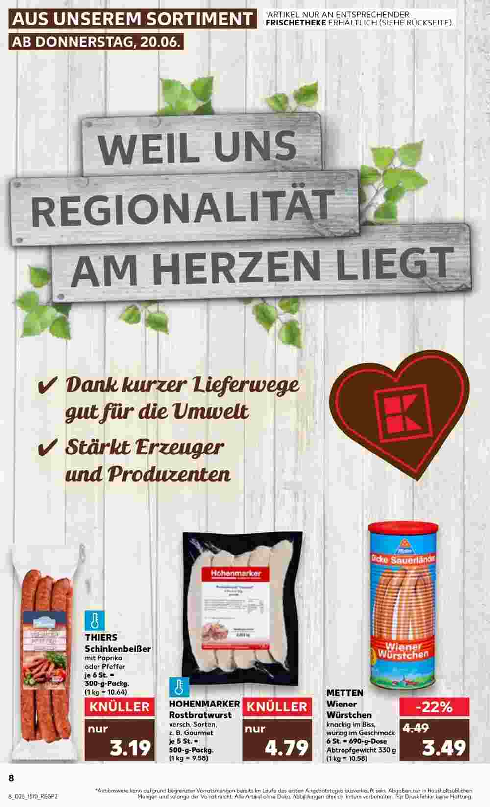 Kaufland Prospekt (ab 19.06.2024) zum Blättern - Seite 8