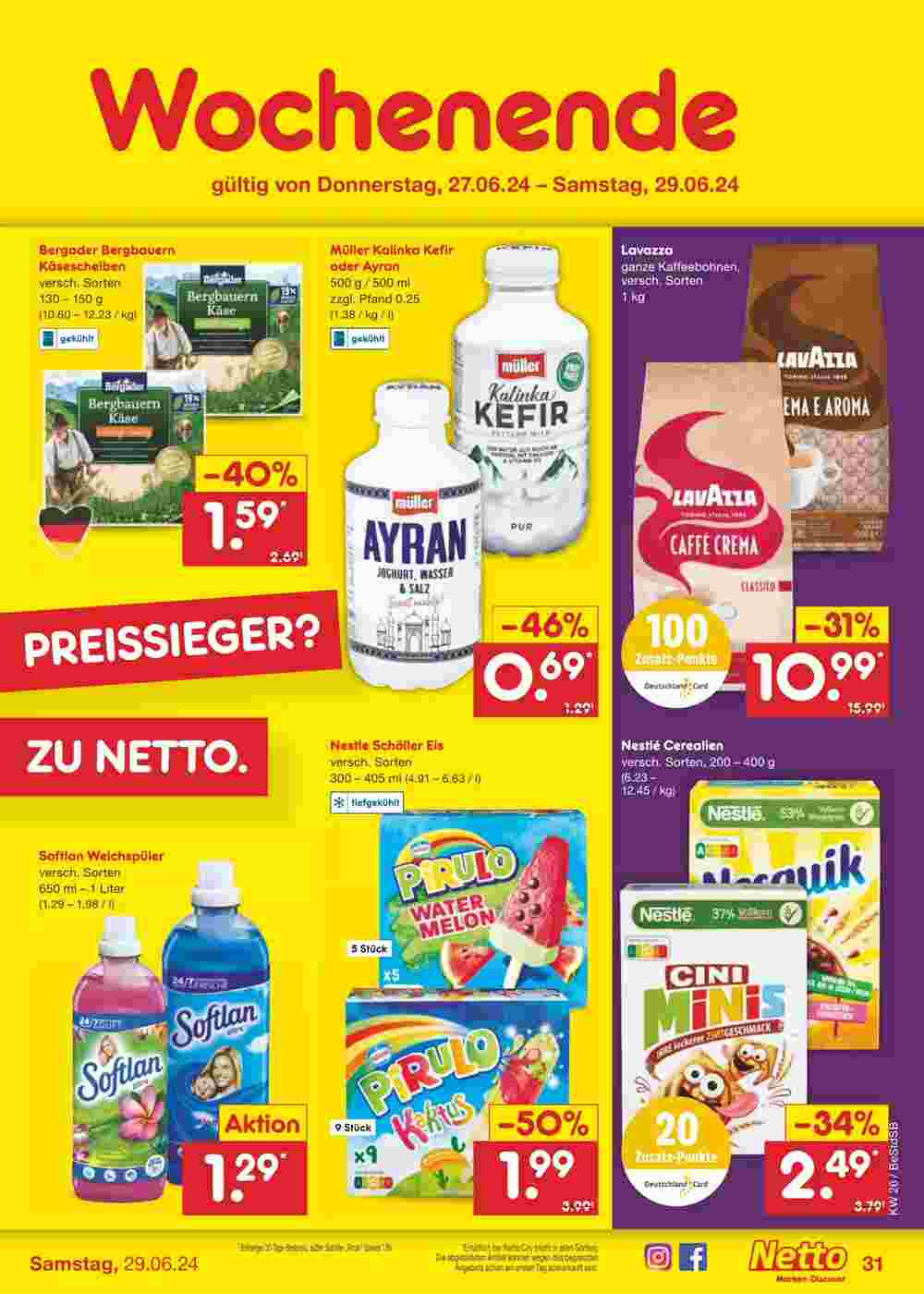 Netto Marken-Discount Prospekt (ab 23.06.2024) zum Blättern - Seite 35