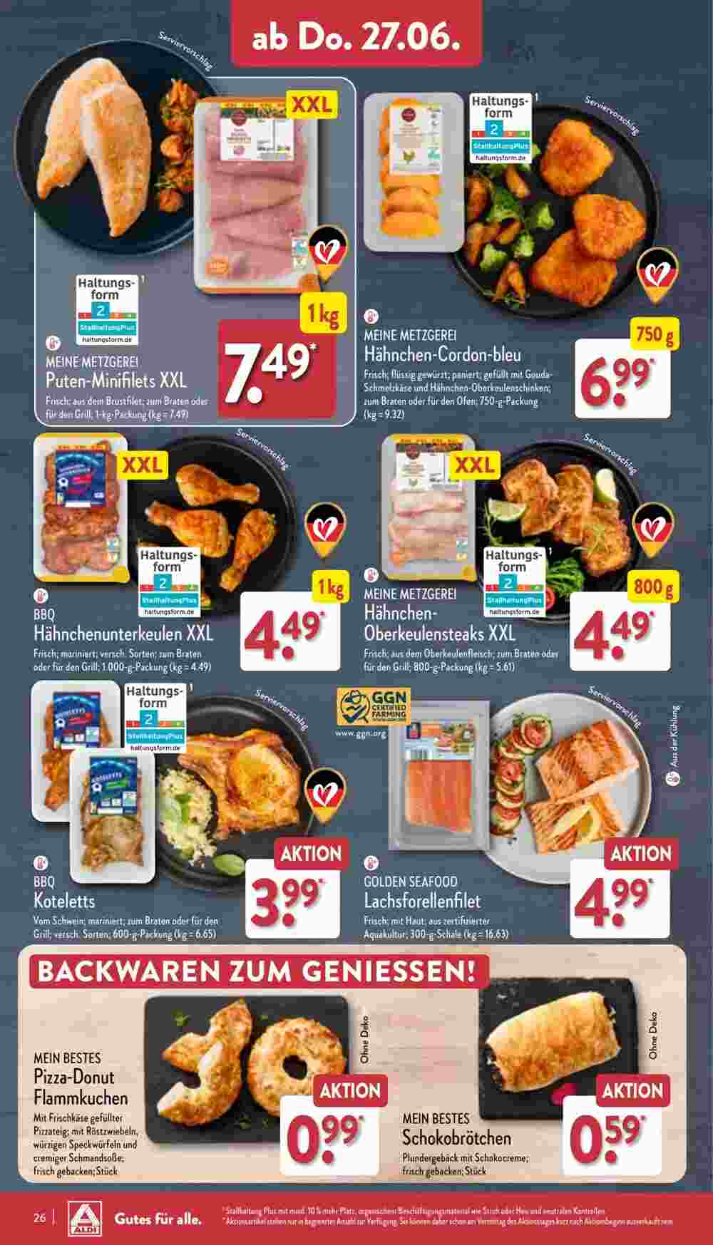 Aldi Nord Prospekt (ab 24.06.2024) zum Blättern - Seite 26