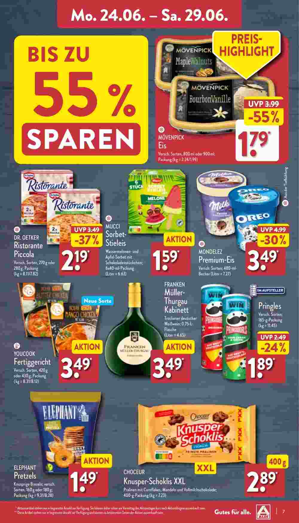 Aldi Nord Prospekt (ab 24.06.2024) zum Blättern - Seite 7