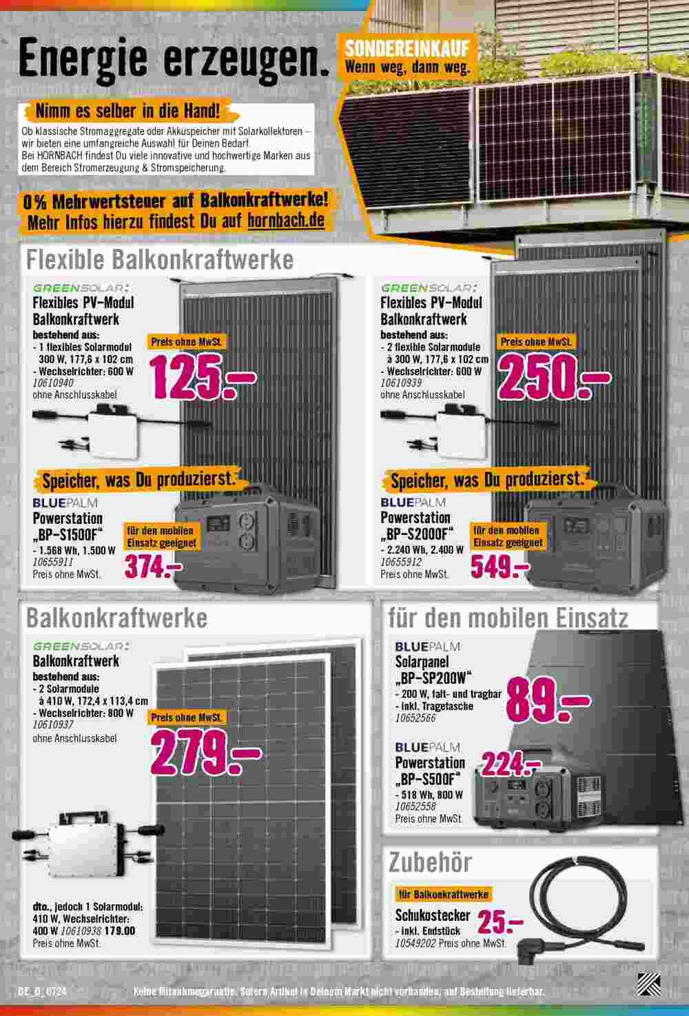 Hornbach Prospekt (ab 25.06.2024) zum Blättern - Seite 20