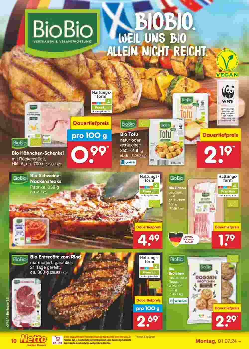 Netto Marken-Discount Prospekt (ab 30.06.2024) zum Blättern - Seite 10