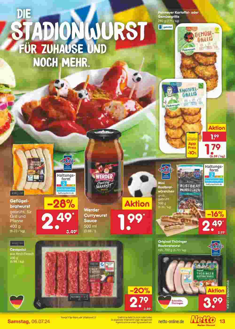 Netto Marken-Discount Prospekt (ab 30.06.2024) zum Blättern - Seite 13