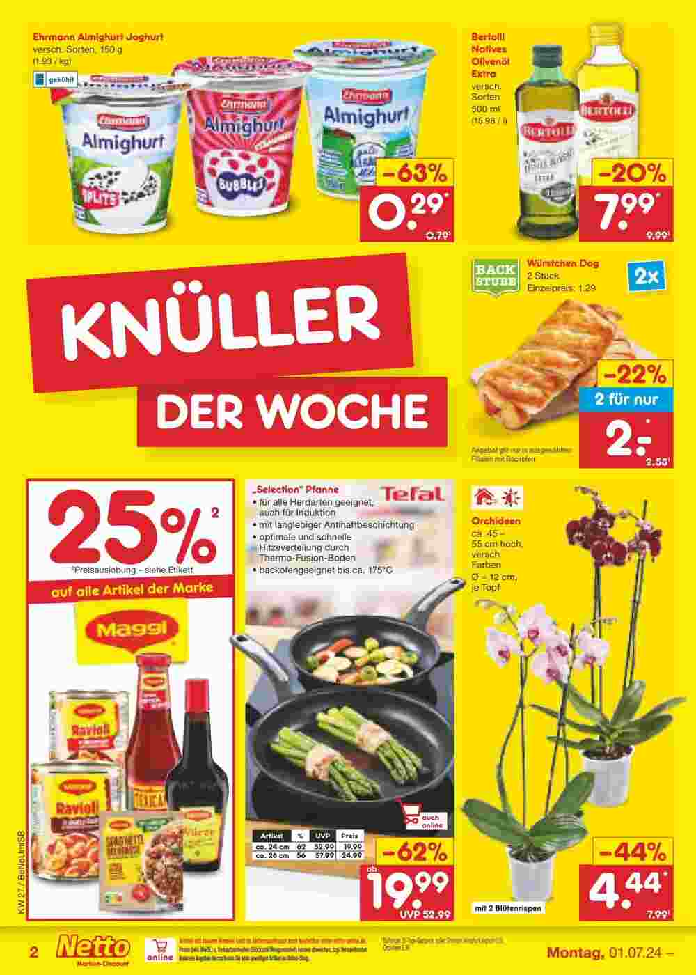 Netto Marken-Discount Prospekt (ab 30.06.2024) zum Blättern - Seite 2