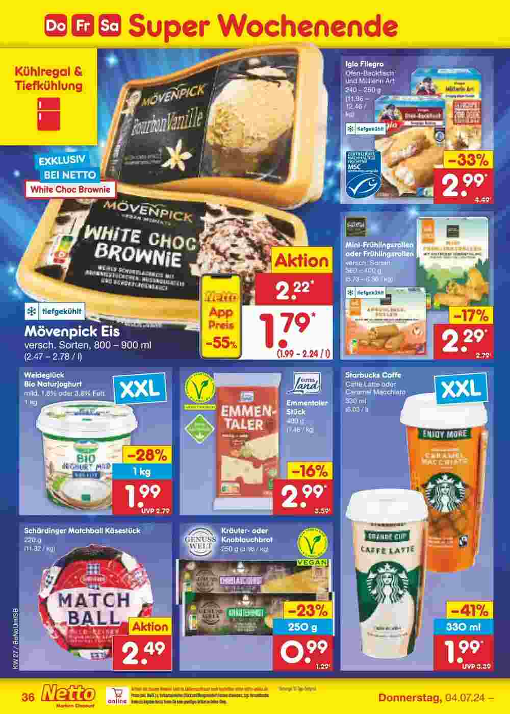 Netto Marken-Discount Prospekt (ab 30.06.2024) zum Blättern - Seite 36