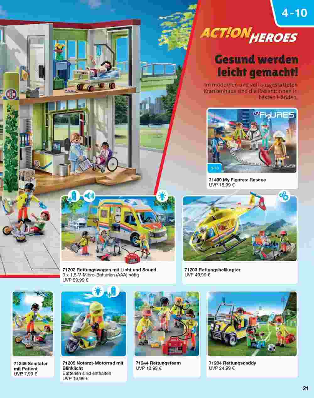 Playmobil Prospekt (ab 30.06.2024) zum Blättern - Seite 21