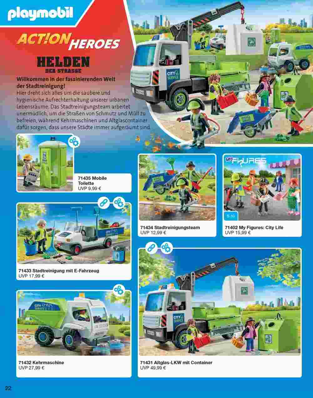 Playmobil Prospekt (ab 30.06.2024) zum Blättern - Seite 22