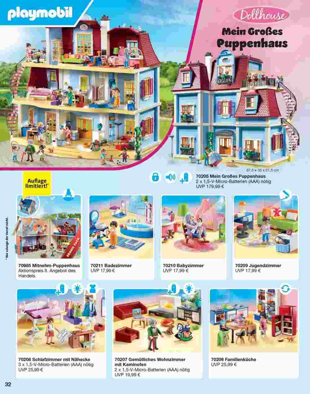 Playmobil Prospekt (ab 30.06.2024) zum Blättern - Seite 32