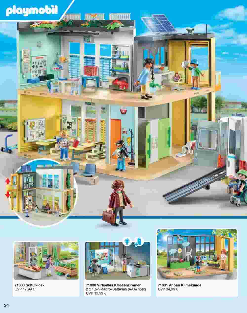 Playmobil Prospekt (ab 30.06.2024) zum Blättern - Seite 34