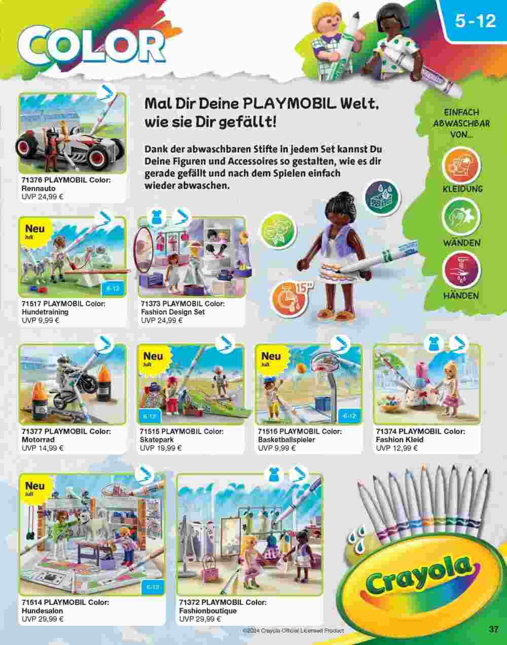 Playmobil Prospekt (ab 30.06.2024) zum Blättern - Seite 37