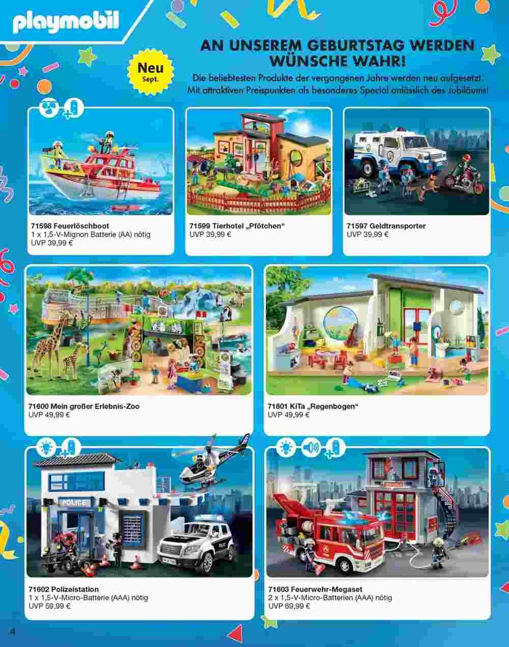 Playmobil Prospekt (ab 30.06.2024) zum Blättern - Seite 4