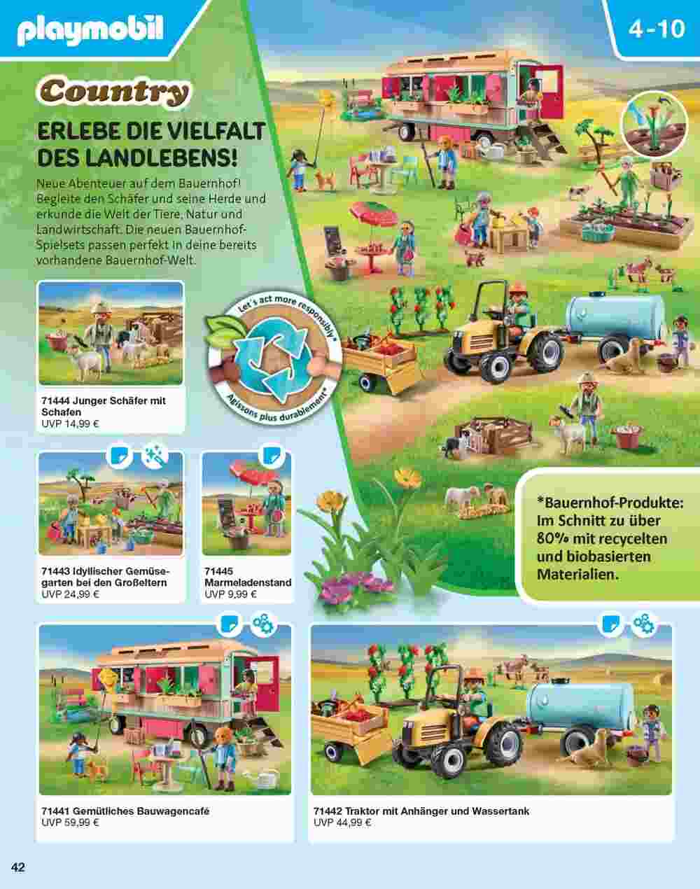 Playmobil Prospekt (ab 30.06.2024) zum Blättern - Seite 42