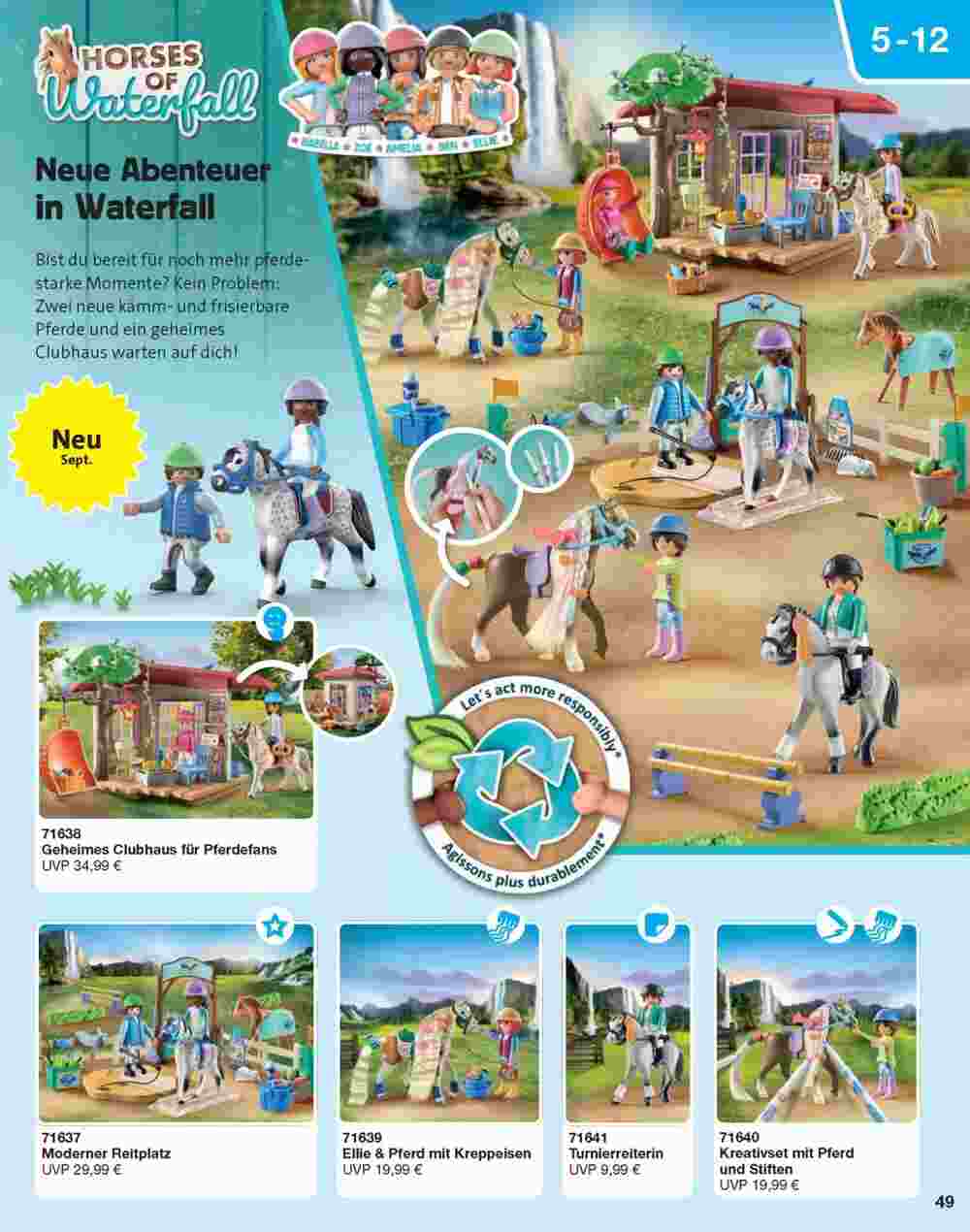 Playmobil Prospekt (ab 30.06.2024) zum Blättern - Seite 49