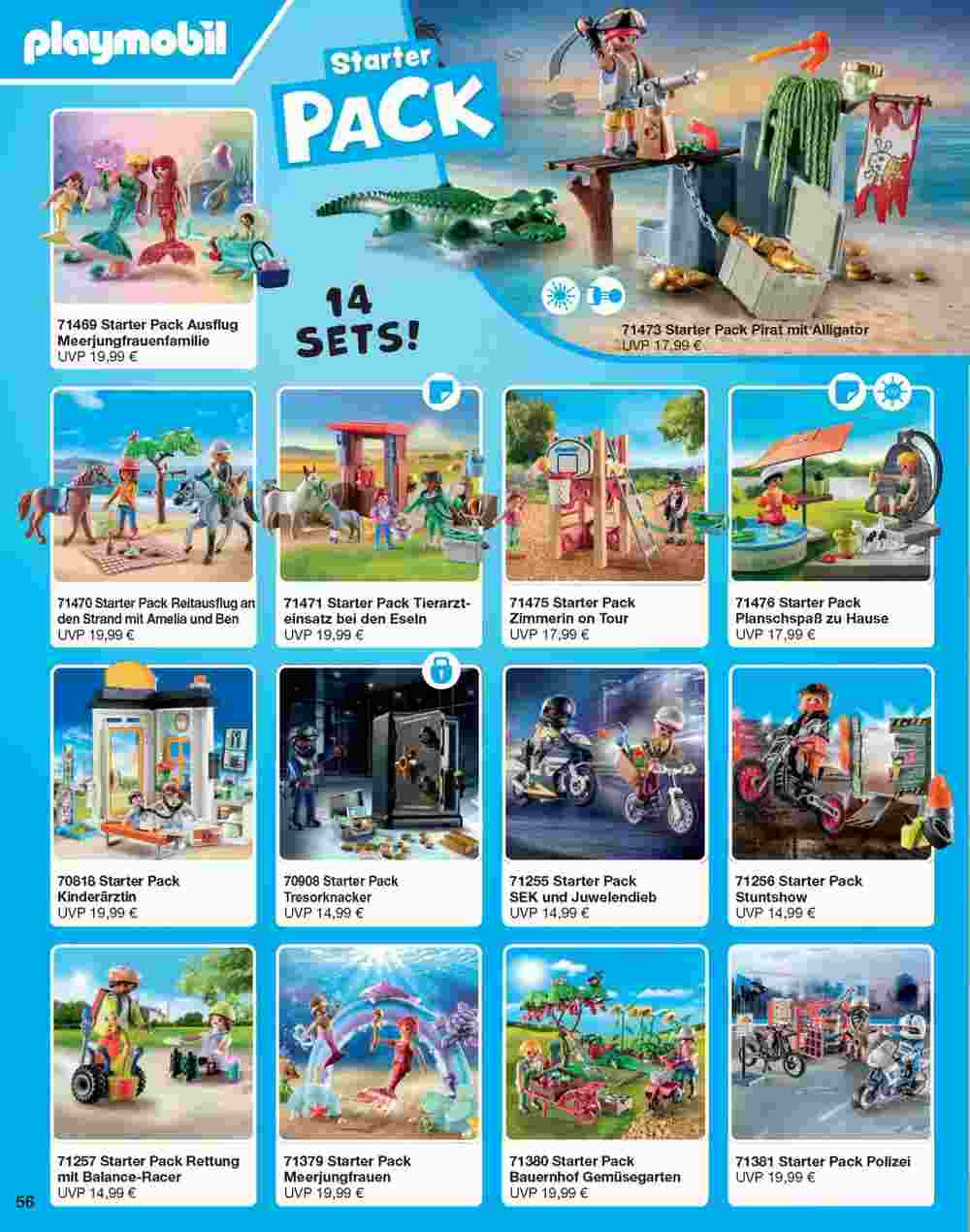 Playmobil Prospekt (ab 30.06.2024) zum Blättern - Seite 56