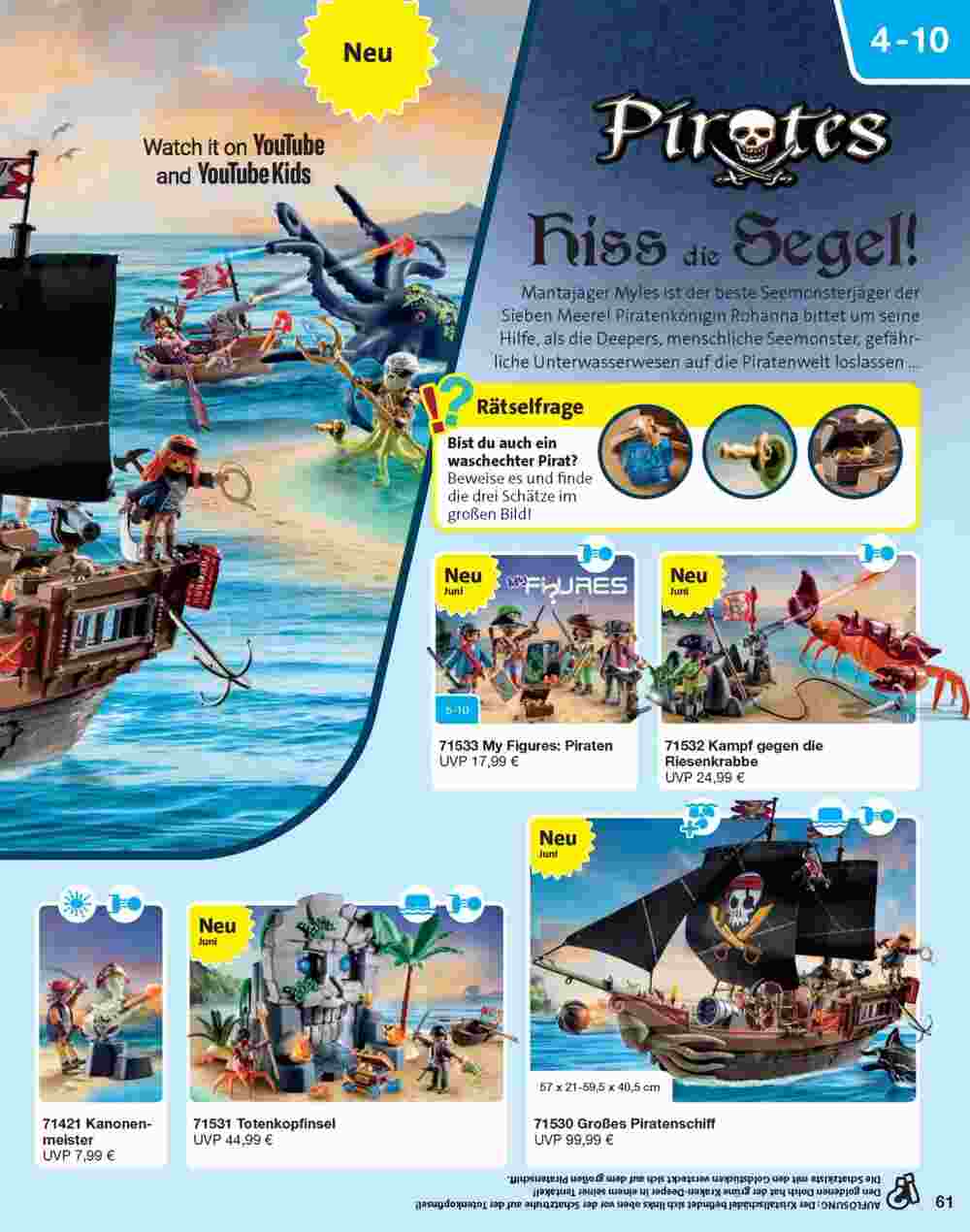 Playmobil Prospekt (ab 30.06.2024) zum Blättern - Seite 61