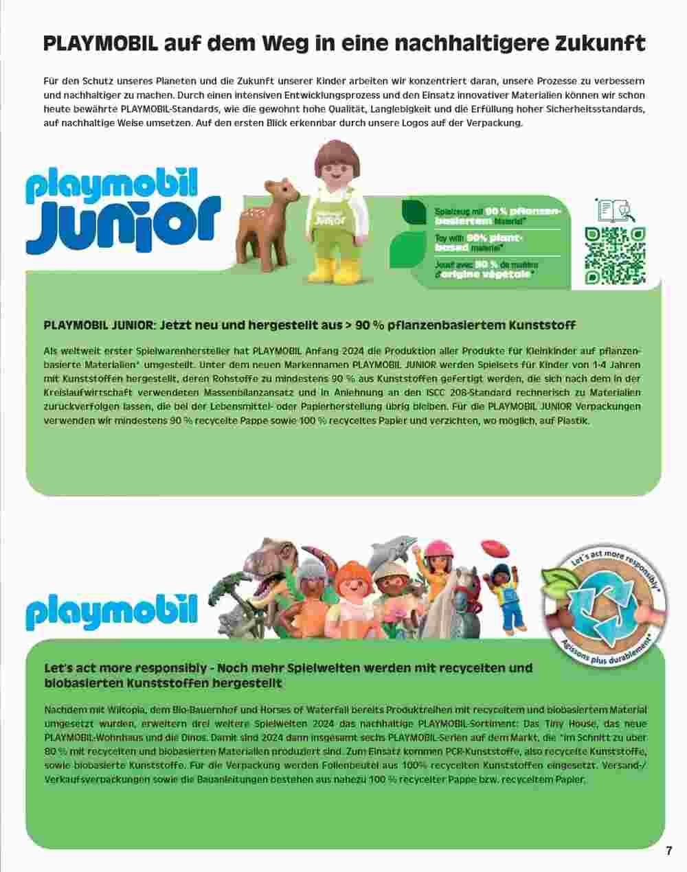 Playmobil Prospekt (ab 30.06.2024) zum Blättern - Seite 7