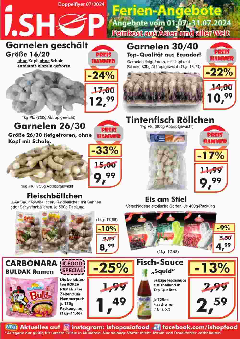 i.shop Prospekt (ab 30.06.2024) zum Blättern - Seite 1