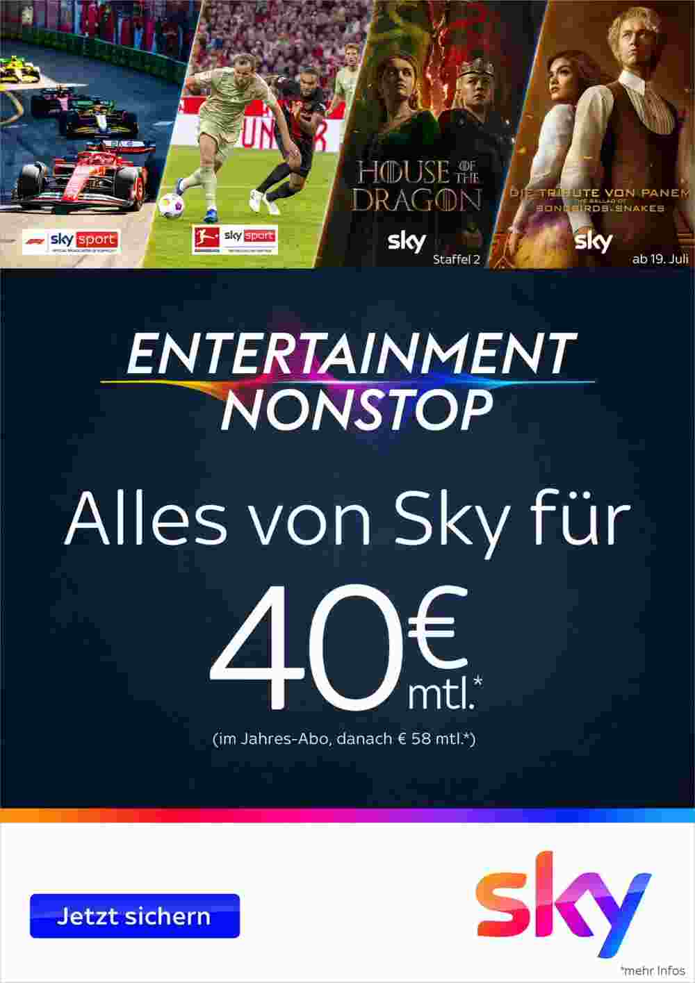 Sky Prospekt (ab 30.06.2024) zum Blättern - Seite 1