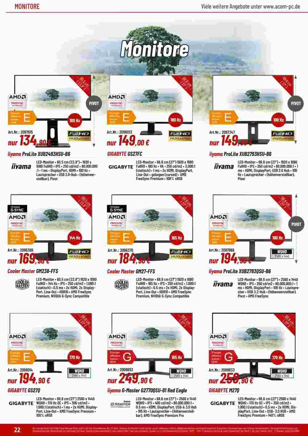 ACom PC Prospekt (ab 30.06.2024) zum Blättern - Seite 22