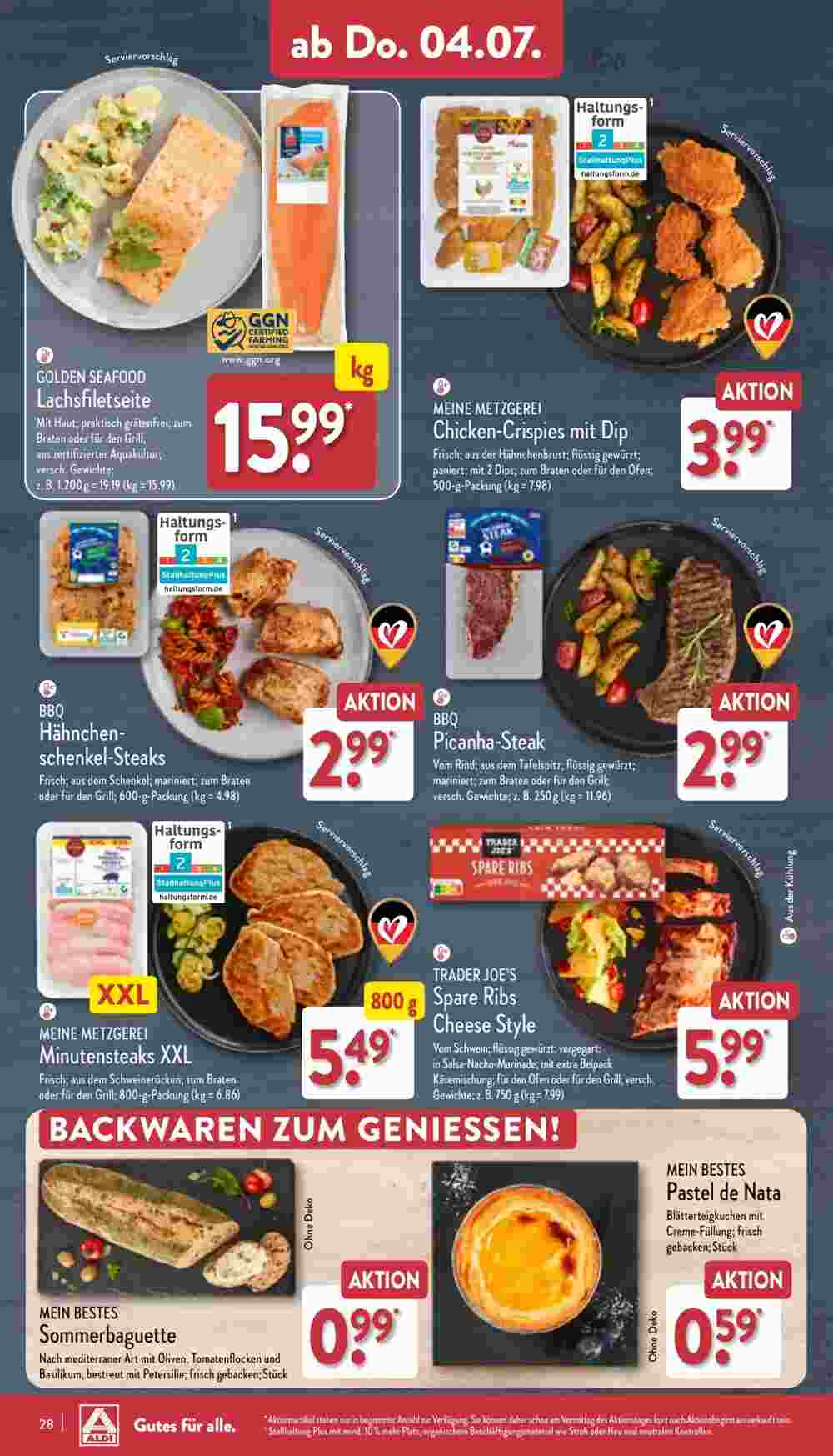 Aldi Nord Prospekt (ab 01.07.2024) zum Blättern - Seite 28