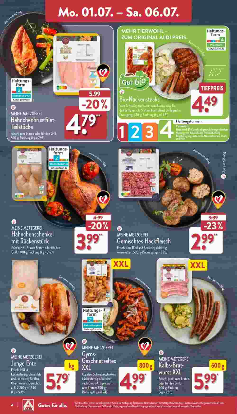 Aldi Nord Prospekt (ab 01.07.2024) zum Blättern - Seite 4