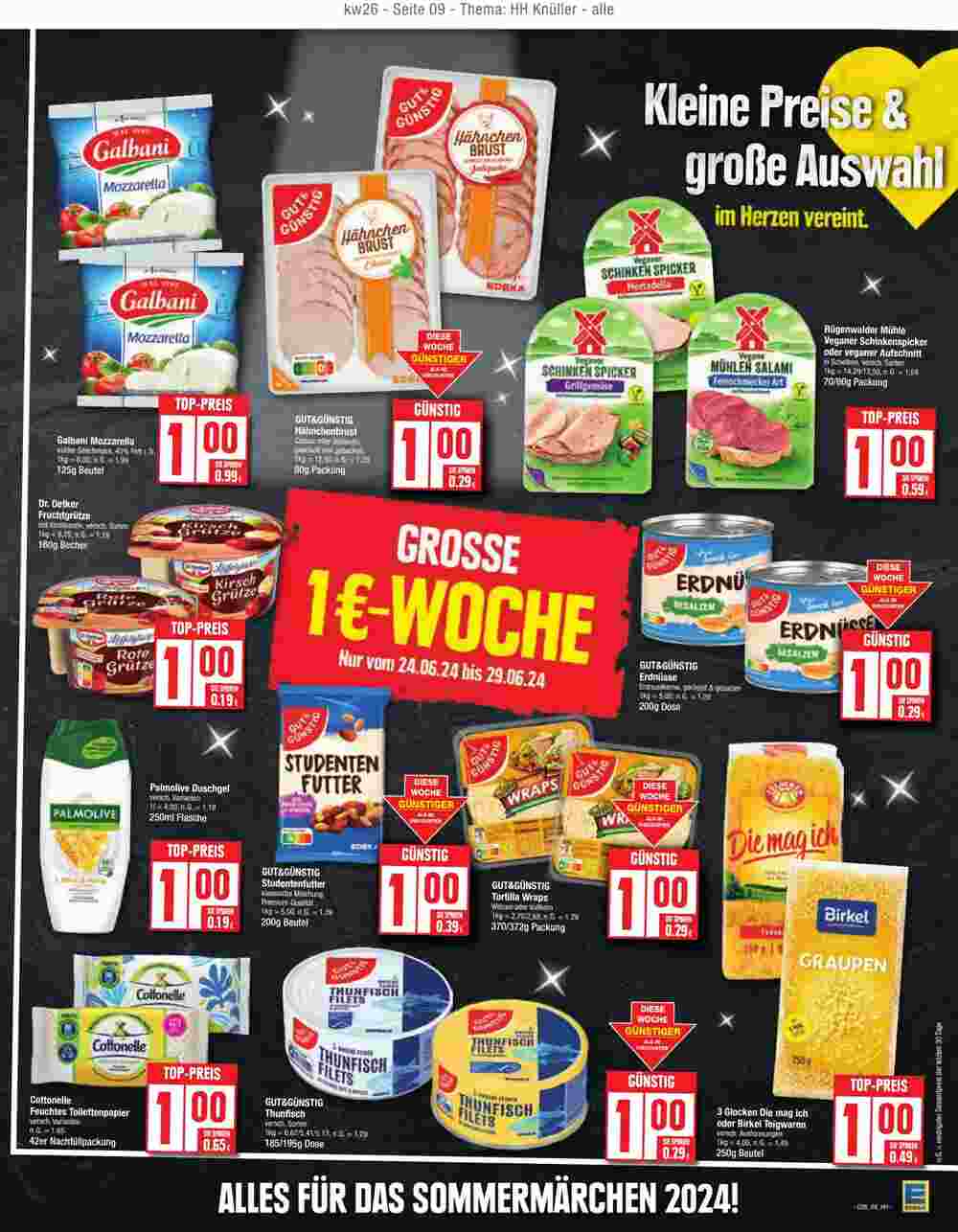 Edeka Prospekt (ab 01.07.2024) zum Blättern - Seite 9