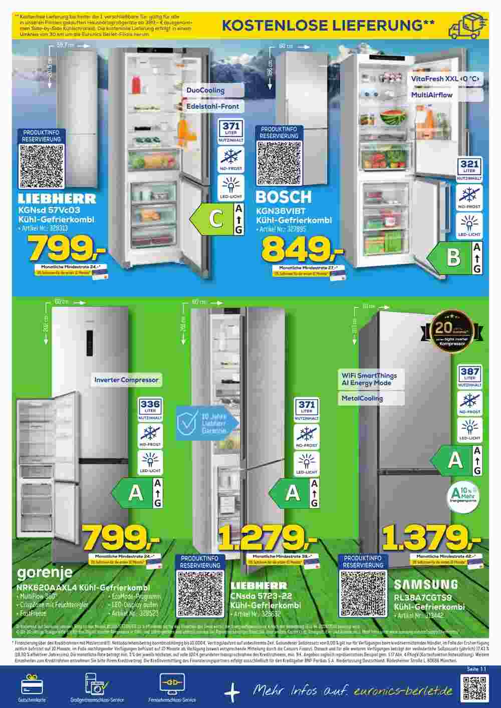 Euronics Prospekt (ab 01.07.2024) zum Blättern - Seite 11