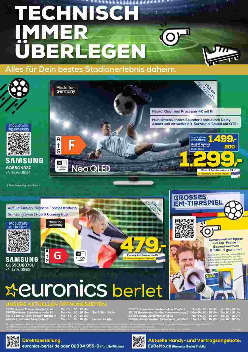 Euronics Prospekt (ab 01.07.2024) zum Blättern - Seite 20