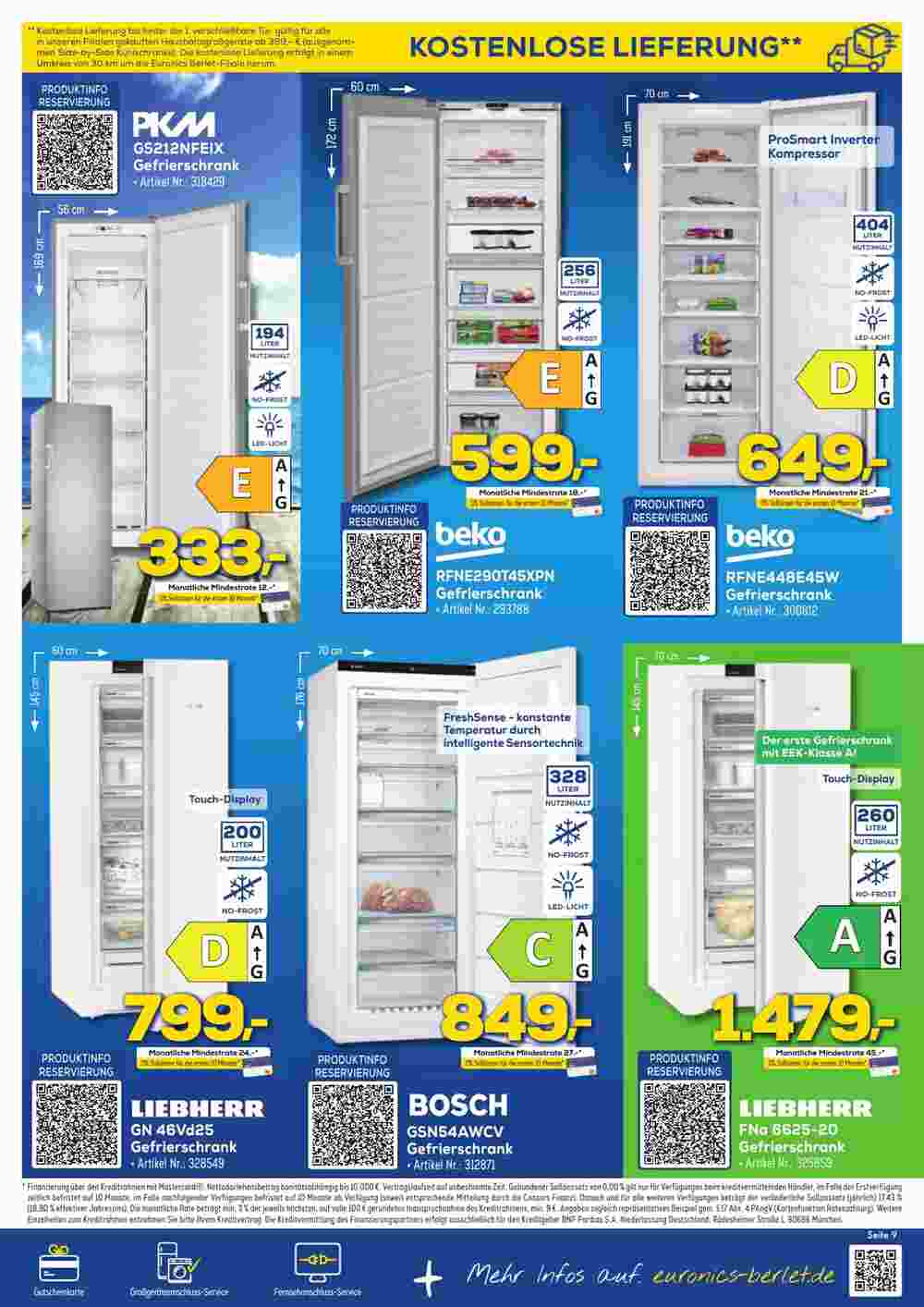 Euronics Prospekt (ab 01.07.2024) zum Blättern - Seite 9