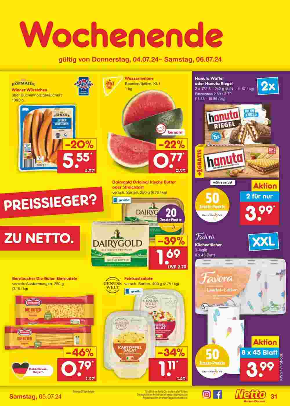 Netto Marken-Discount Prospekt (ab 01.07.2024) zum Blättern - Seite 37