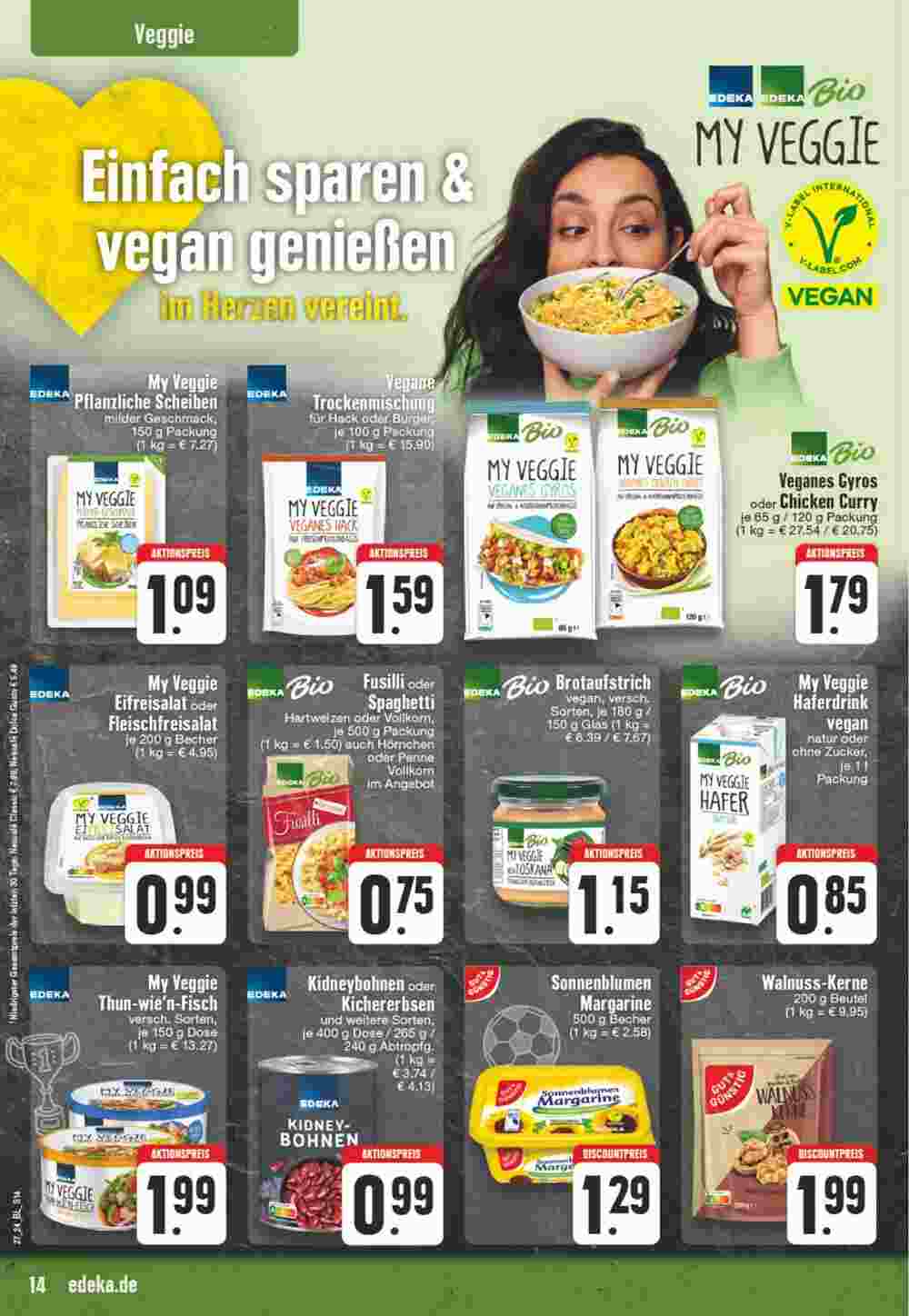 Edeka Schallenberg Prospekt (ab 01.07.2024) zum Blättern - Seite 14