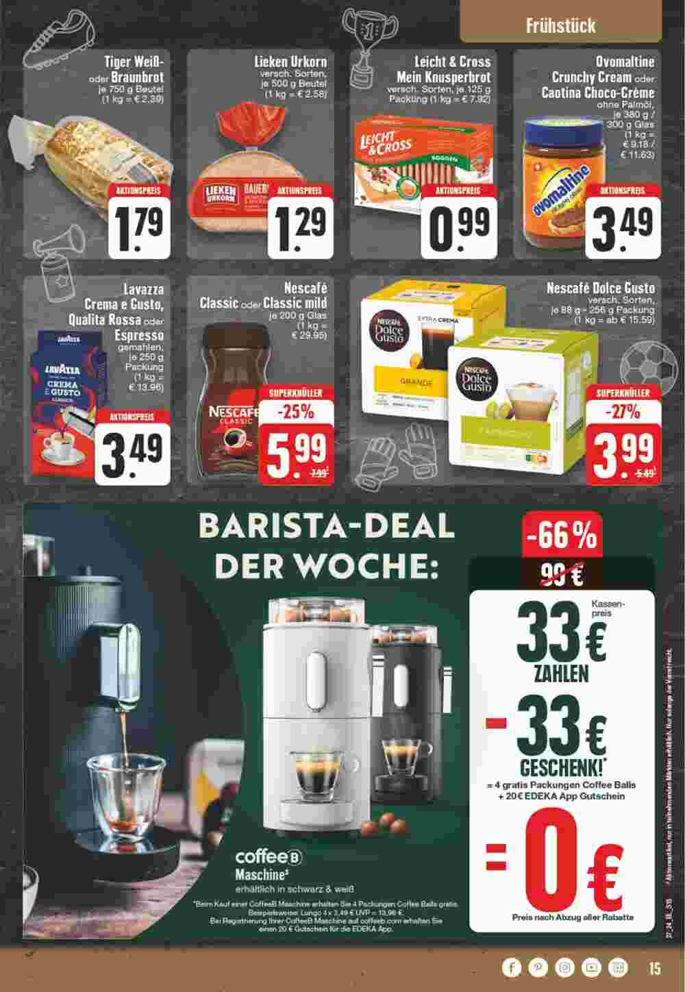 Edeka Schallenberg Prospekt (ab 01.07.2024) zum Blättern - Seite 15