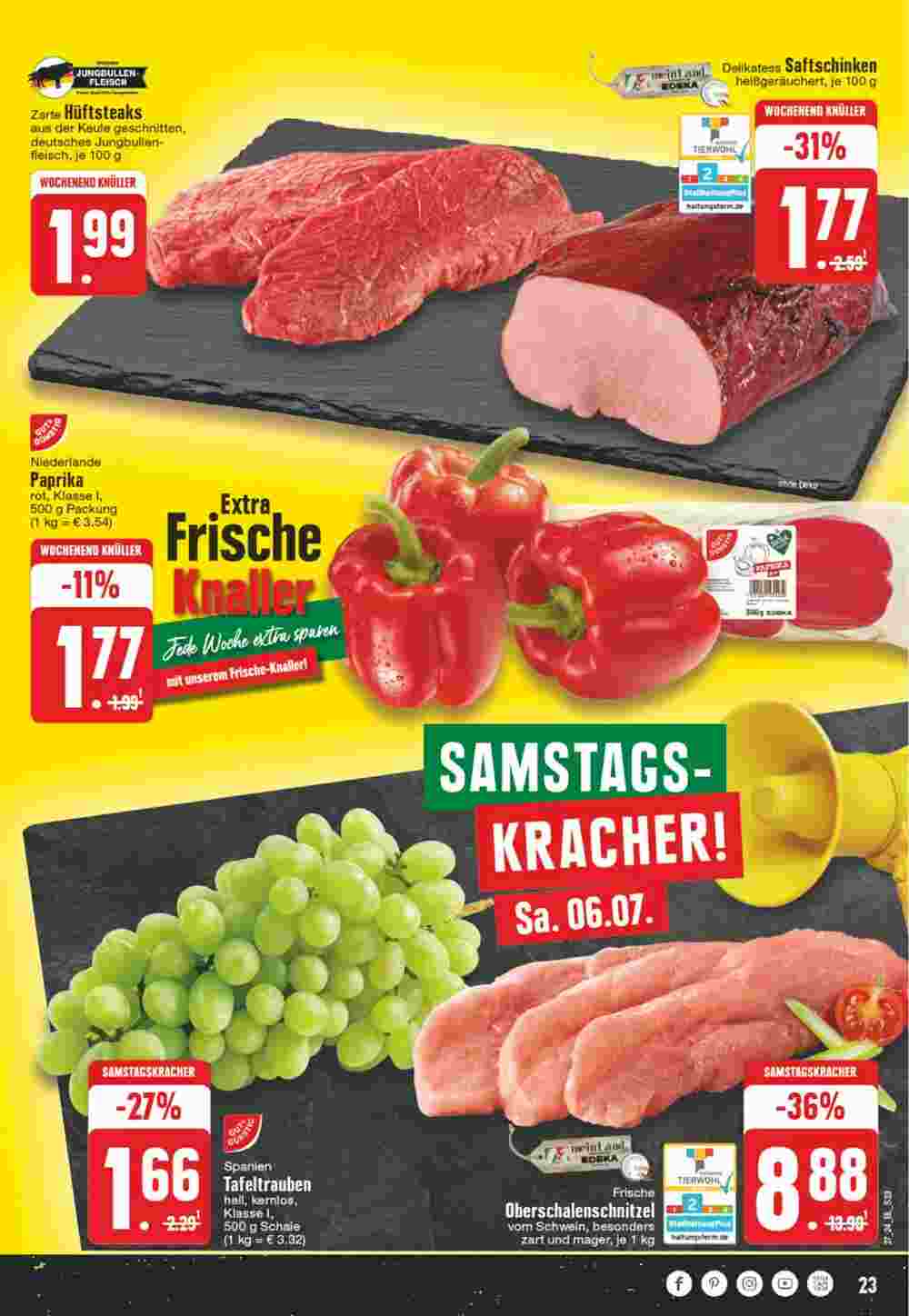 Edeka Schallenberg Prospekt (ab 01.07.2024) zum Blättern - Seite 23