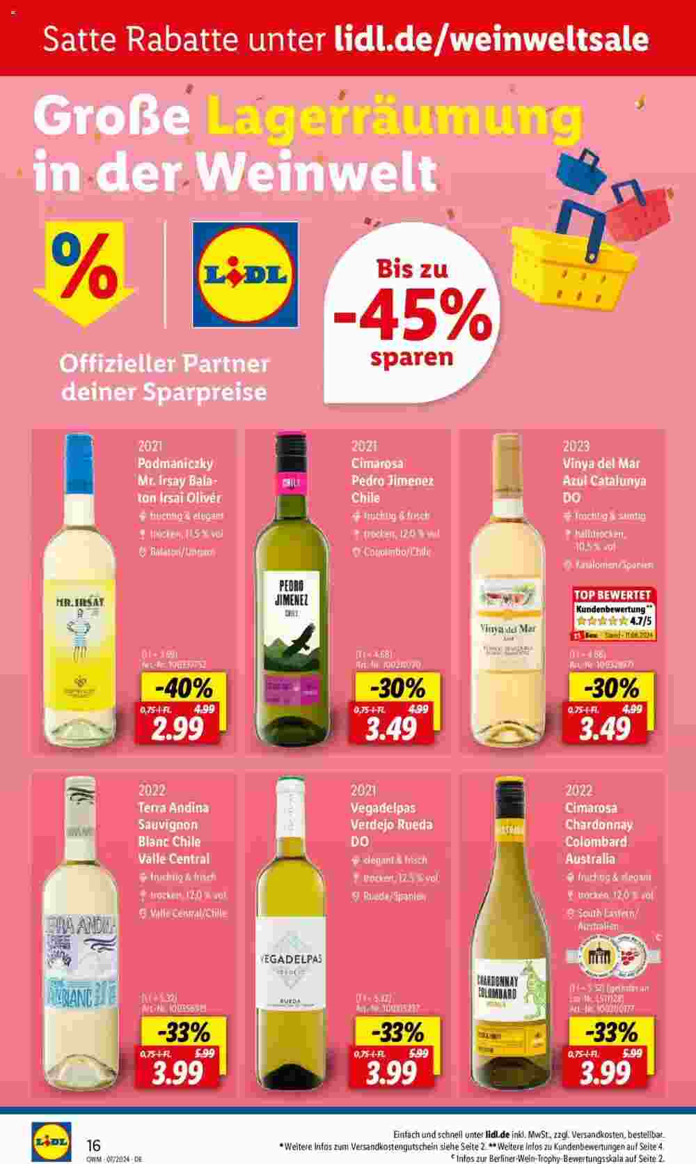 Lidl Prospekt (ab 01.07.2024) zum Blättern - Seite 16