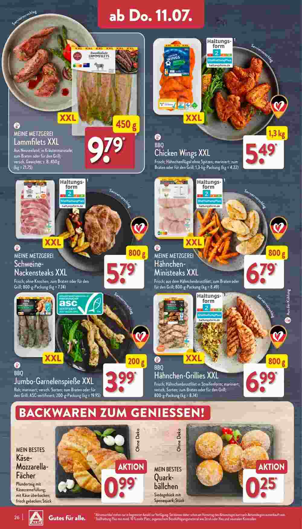 Aldi Nord Prospekt (ab 08.07.2024) zum Blättern - Seite 26