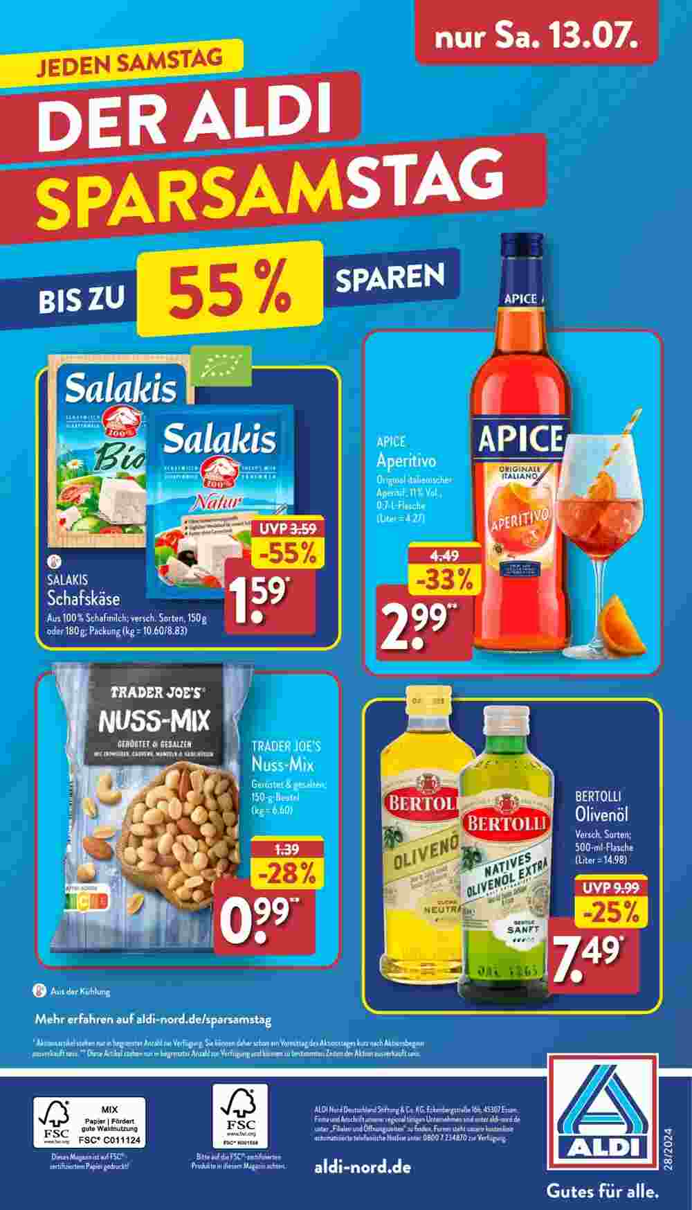 Aldi Nord Prospekt (ab 08.07.2024) zum Blättern - Seite 42