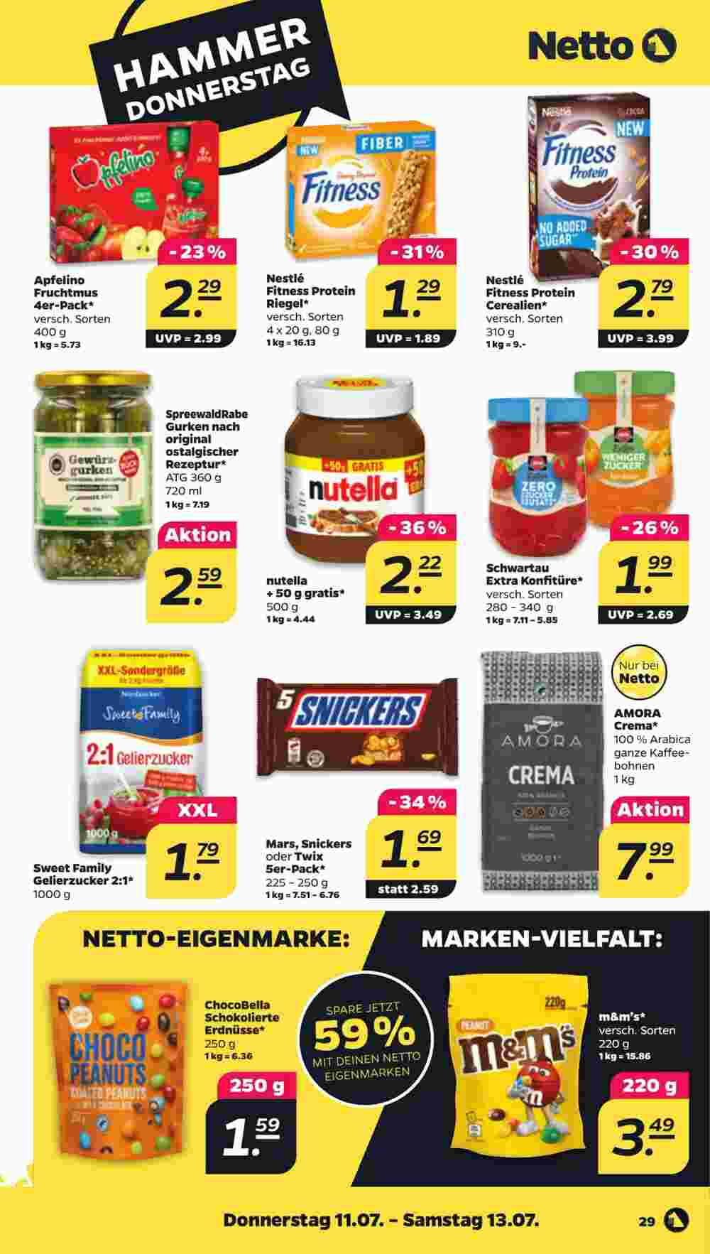 NETTO Prospekt (ab 08.07.2024) zum Blättern - Seite 29