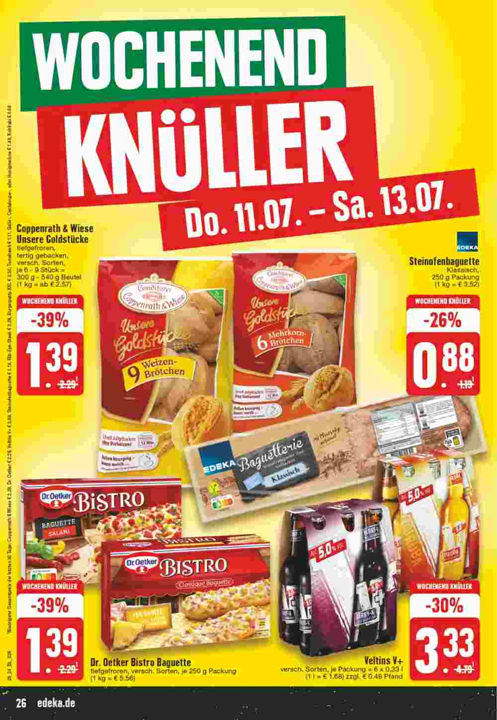 Edeka Schallenberg Prospekt (ab 08.07.2024) zum Blättern - Seite 26