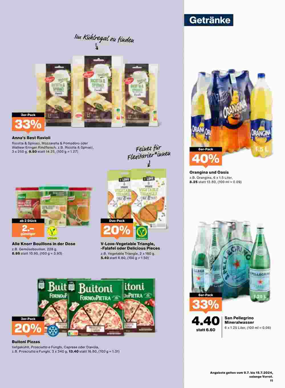 Migros Prospekt (ab 09.07.2024) zum Blättern - Seite 11