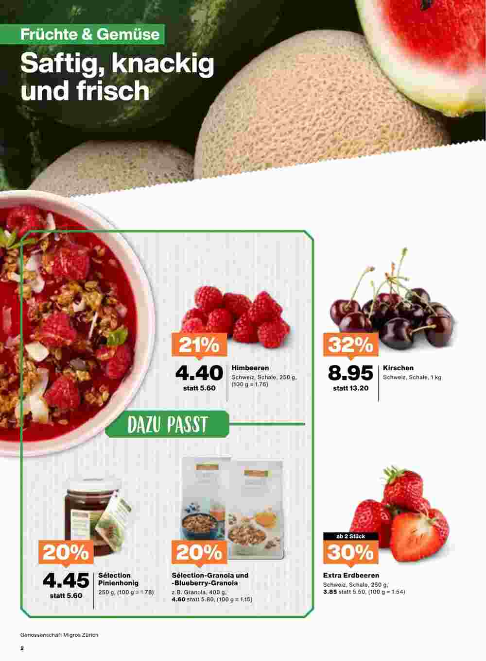 Migros Prospekt (ab 09.07.2024) zum Blättern - Seite 2