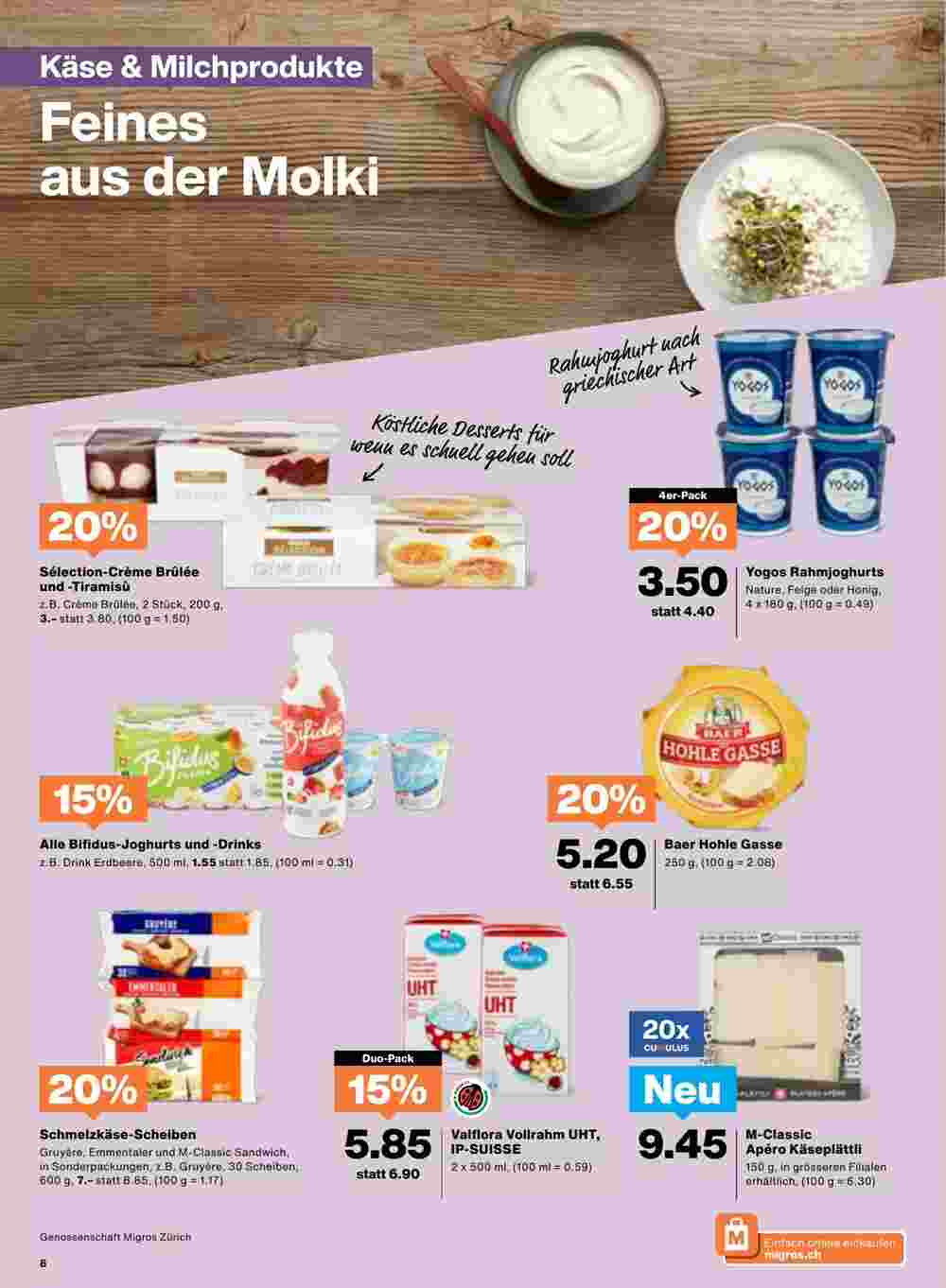 Migros Prospekt (ab 09.07.2024) zum Blättern - Seite 8