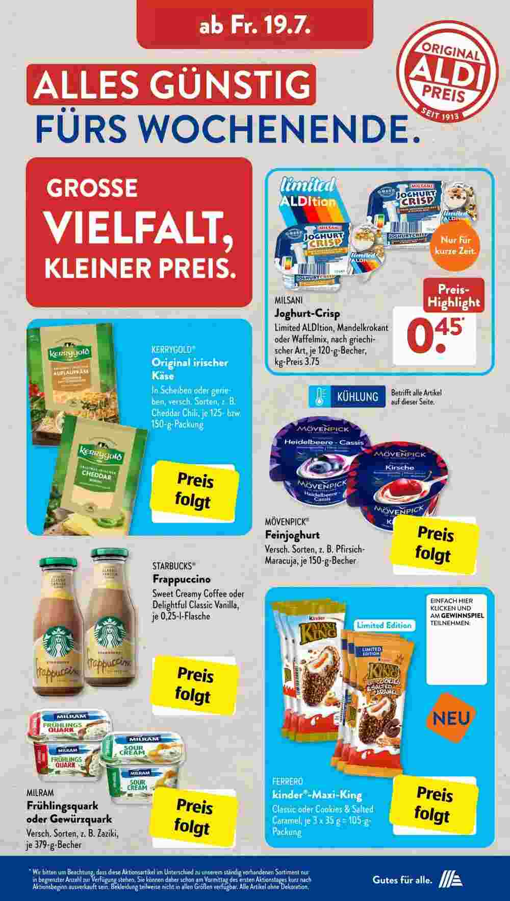 Aldi Süd Prospekt (ab 15.07.2024) zum Blättern - Seite 17