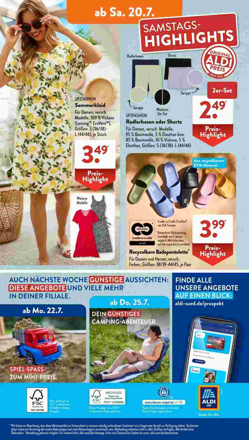 Aldi Süd Prospekt (ab 15.07.2024) zum Blättern - Seite 26