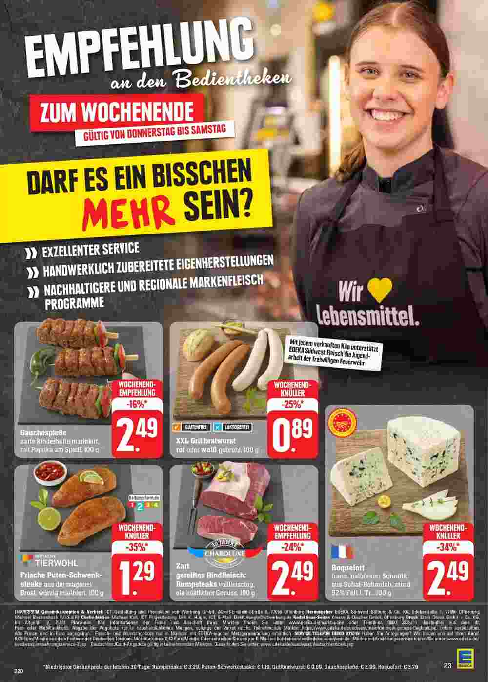 EDEKA Berger Prospekt (ab 15.07.2024) zum Blättern - Seite 35