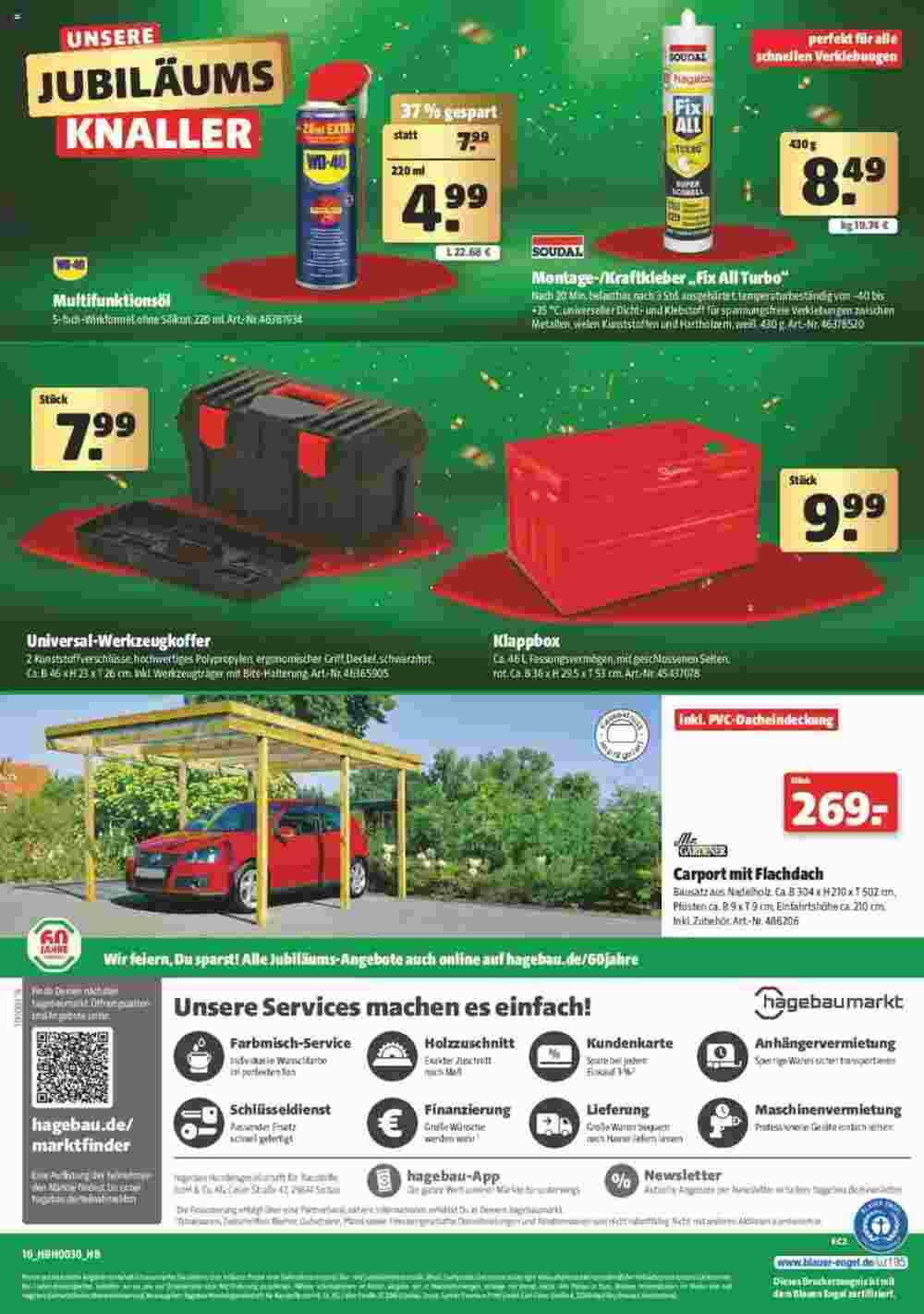 Hagebau Prospekt (ab 20.07.2024) zum Blättern - Seite 16