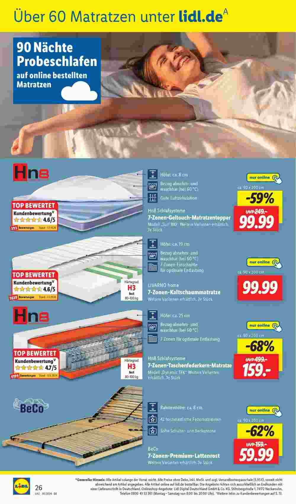 Lidl Prospekt (ab 22.07.2024) zum Blättern - Seite 18