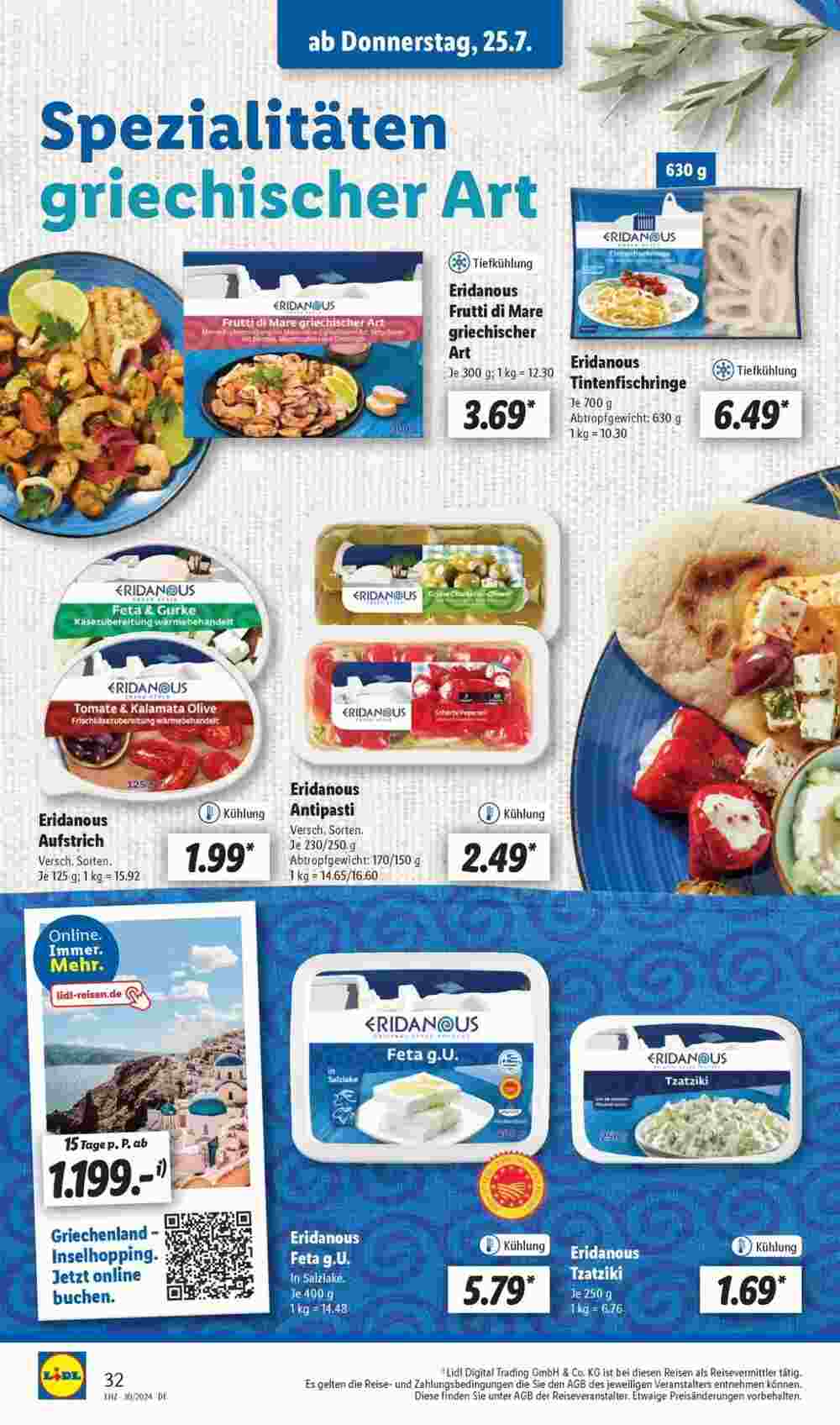 Lidl Prospekt (ab 22.07.2024) zum Blättern - Seite 44