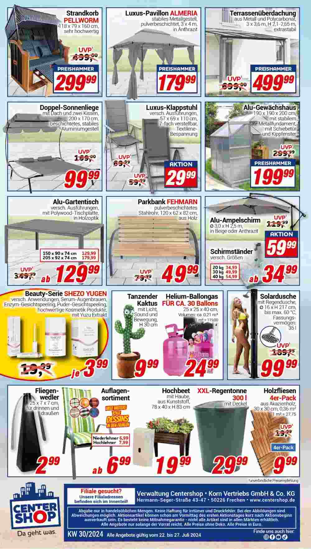 CENTERSHOP Prospekt (ab 22.07.2024) zum Blättern - Seite 12