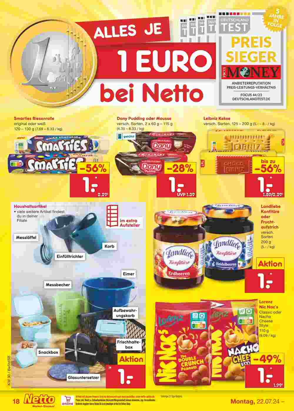 Netto Marken-Discount Prospekt (ab 22.07.2024) zum Blättern - Seite 20